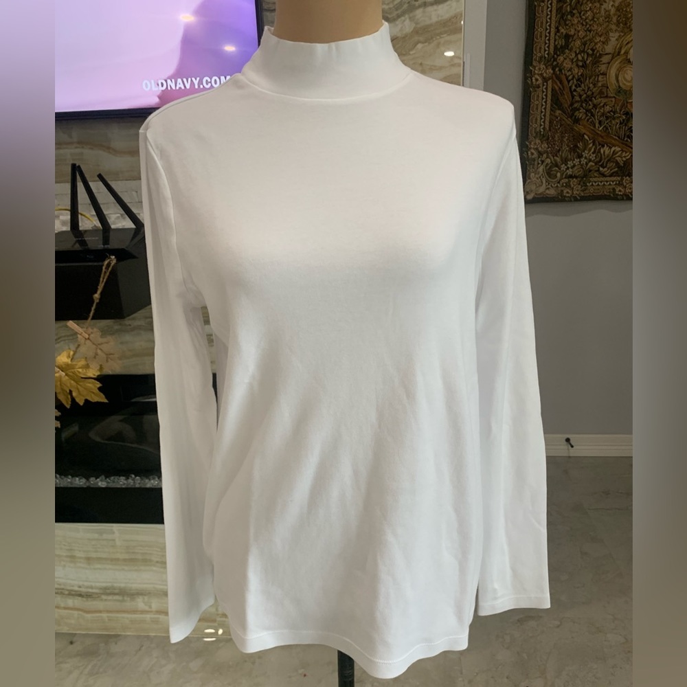 White Stag White‎ Turtleneck Women’s Large Sweater. (910)
